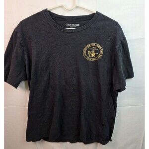True Religion Men's XL Buddha Brand‎ Black Short Sleeve T-shirt